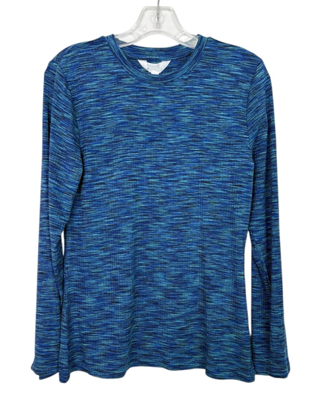 Market & Spruce Kira Crew Neck Fitted Knit Tee, Large